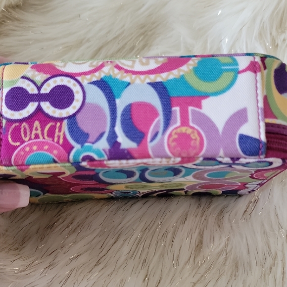 Coach Poppy Graffiti Travel Jeweley Accessory Case - Picture 8 of 12